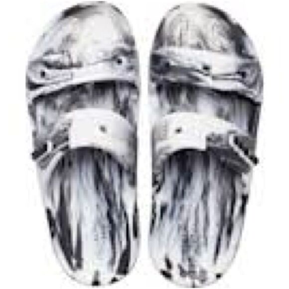 CROCS Women's Marble Slide Sandals - Picture 1 of 3